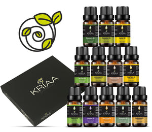 Therapeutic Grade Essential Oils - Set of 12 - MYKRIAA