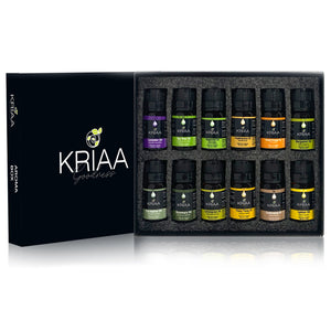 Therapeutic Grade Essential Oils - Set of 12 - MYKRIAA